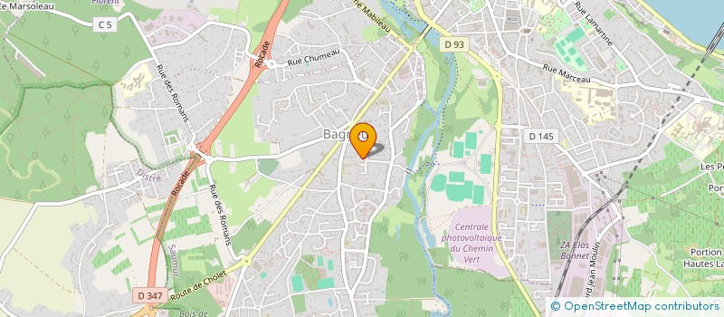 localisation de l'entreprise HORSON BLUE  SAUMUR