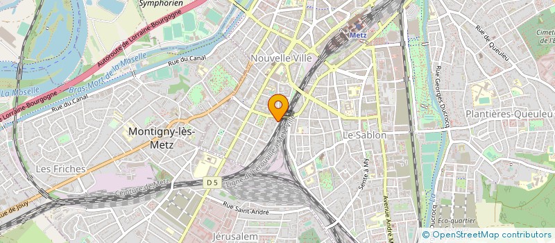 localisation de l'entreprise HORSPIEL à METZ