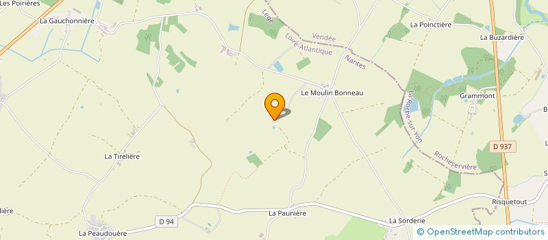 localisation de l'entreprise HORSUN  LEGE