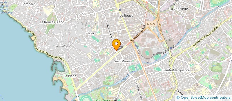 localisation de l'entreprise HORSY à MARSEILLE
