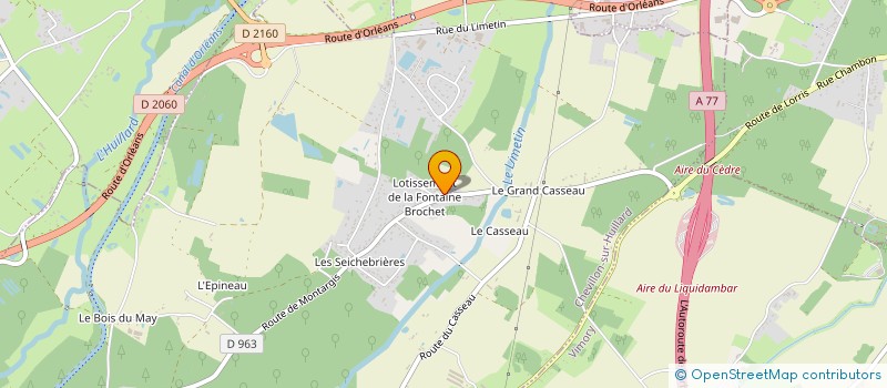localisation de l'entreprise HORTA-VUILLEROT à CHEVILLON-SUR-HUILLARD