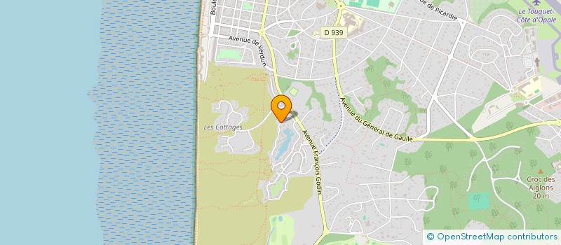 localisation de l'entreprise HORTAMAX à LE TOUQUET-PARIS-PLAGE