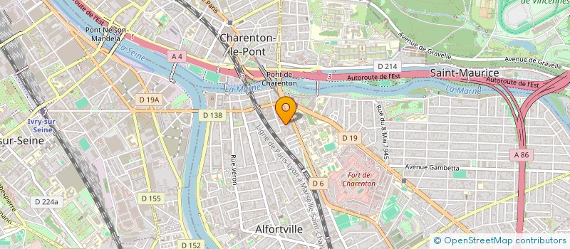 localisation de l'entreprise HORTENSE à MAISONS-ALFORT
