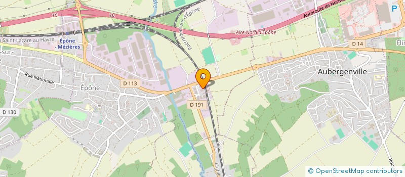 localisation de l'entreprise HORTENSE à RUEIL-MALMAISON