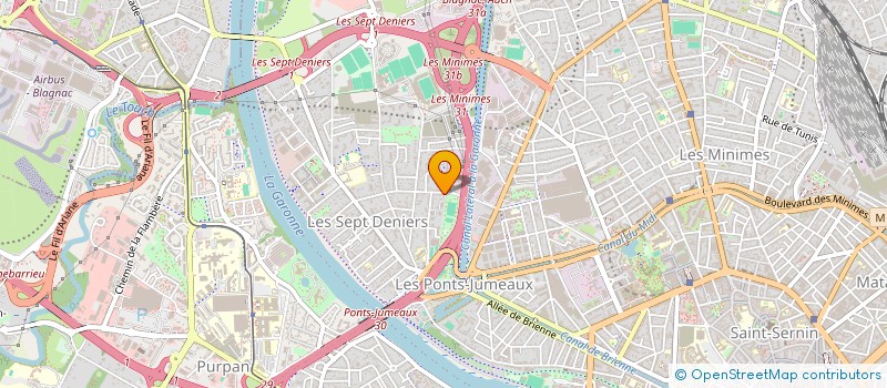 localisation de l'entreprise HORTENSE à TOULOUSE