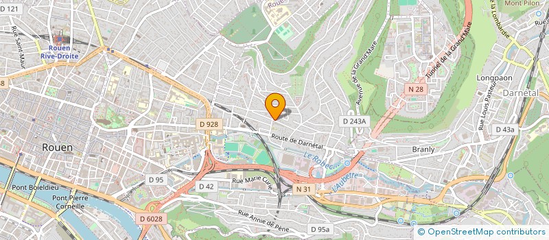 localisation de l'entreprise HORTENSE  ROUEN