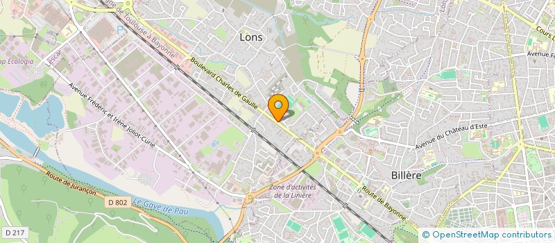 localisation de l'entreprise HORTENSE N'CO  LONS