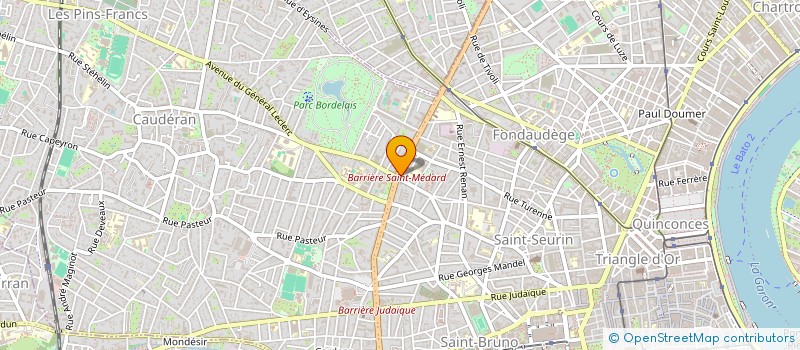 localisation de l'entreprise HORTENSIA  BORDEAUX