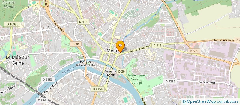 localisation de l'entreprise HORTENSIA  MELUN