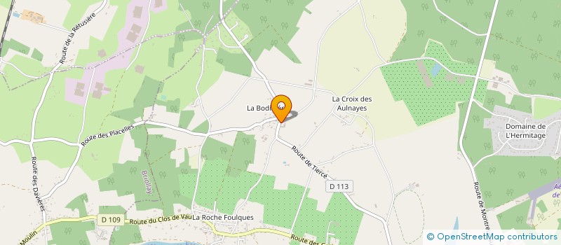 localisation de l'entreprise HORTENSIA FRANCE à RIVES-DU-LOIR-EN-ANJOU