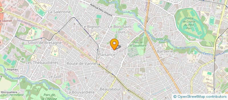 localisation de l'entreprise HORTENSIA NOISY-LE-GRAND à ORVAULT