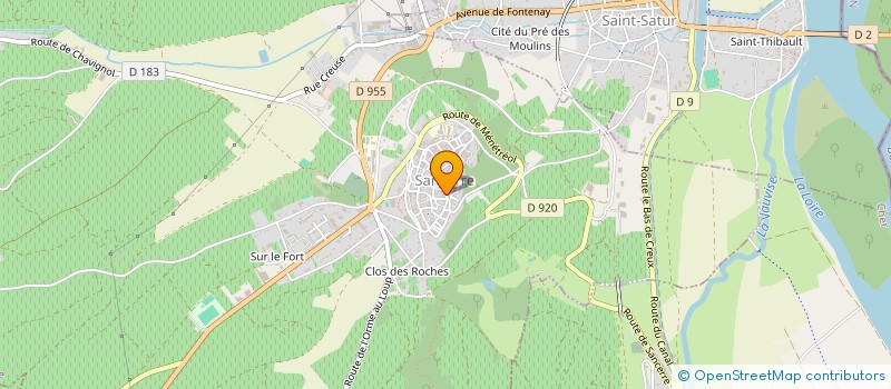 localisation de l'entreprise HORTENSIA PATISSERIE  SANCERRE