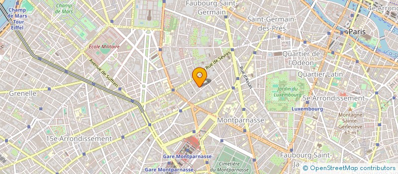 localisation de l'entreprise HORTENSIA SARL  PARIS