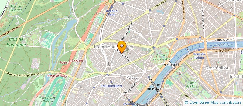 localisation de l'entreprise HORTENSIAS  PARIS