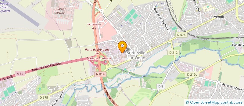 localisation de l'entreprise HORTHENSE PERE ET FILS  BRETTEVILLE-SUR-ODON