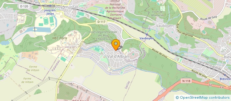 localisation de l'entreprise HORTI-CONNECT  SACLAY