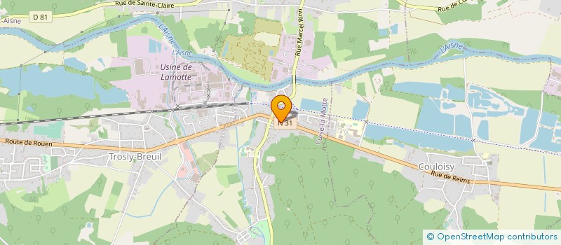 localisation de l'entreprise HORTI SELECTION  CUISE-LA-MOTTE