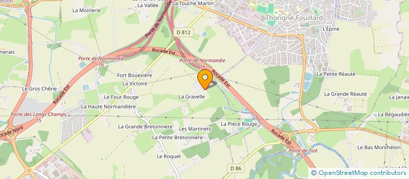 localisation de l'entreprise HORTI SERVICE à CESSON-SEVIGNE