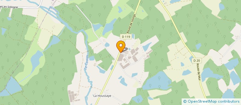 localisation de l'entreprise HORTI SOLOGNE à FONTAINES-EN-SOLOGNE