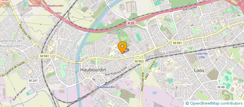 localisation de l'entreprise HORTIFRANCE à HAUBOURDIN