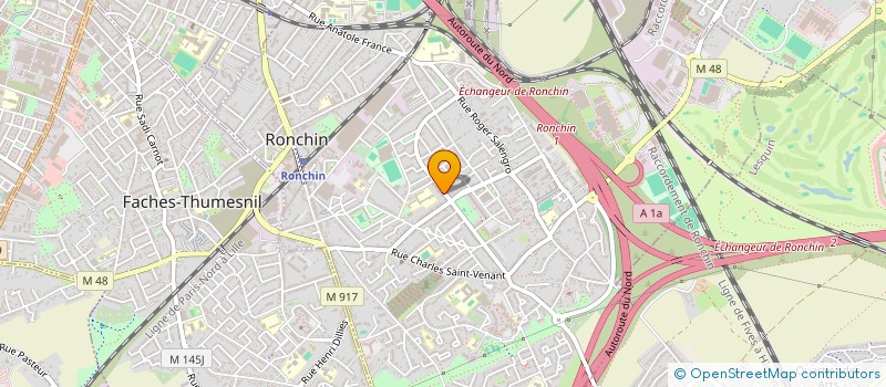 localisation de l'entreprise HORTIMMO à RONCHIN