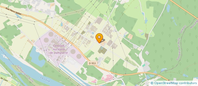 localisation de l'entreprise HORTIPLANT à DAMPIERRE-EN-BURLY