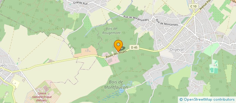 localisation de l'entreprise HORTIPOLE à ORGEVAL