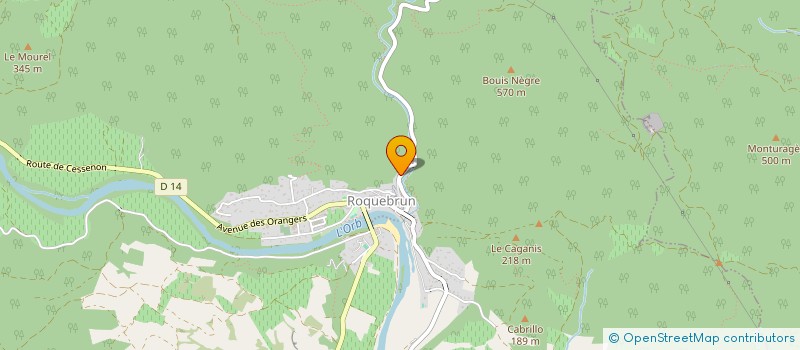 localisation de l'entreprise HORTON CHRISTOPHER ET PATRICIA  ROQUEBRUN