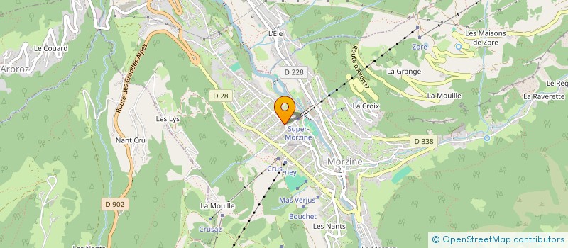 localisation de l'entreprise HORTON ROBERT KIRSTY  MORZINE