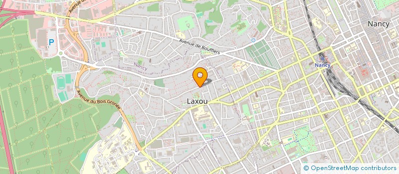 localisation de l'entreprise HORTUS  LAXOU