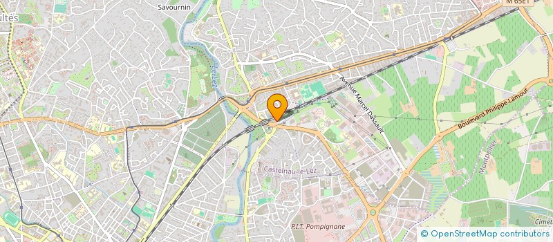 localisation de l'entreprise HORTUS  CASTELNAU-LE-LEZ