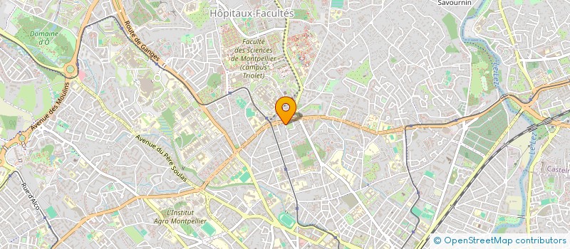 localisation de l'entreprise HORTUS DELICIARUM à MONTPELLIER