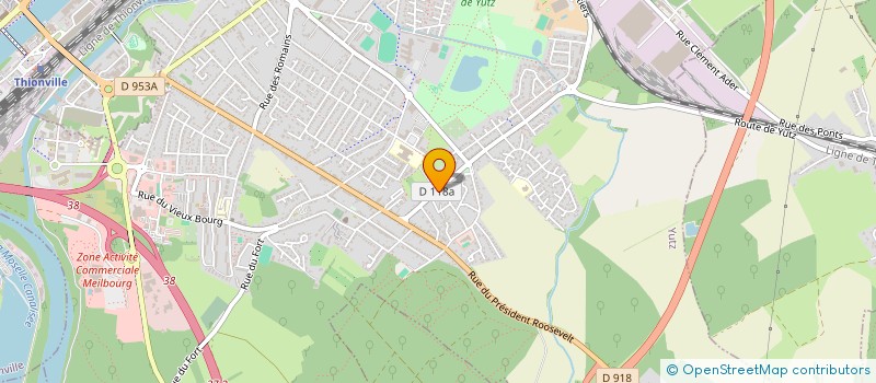 localisation de l'entreprise HORTUS IMMO  YUTZ