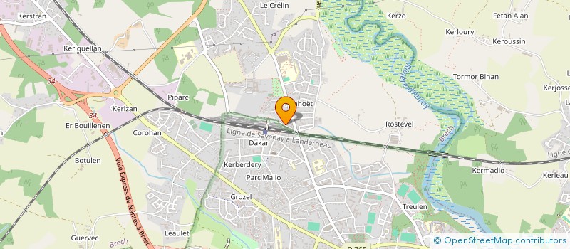 localisation de l'entreprise HORTUS POCUS  SAINT-MALO