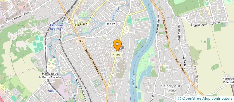 localisation de l'entreprise HORUS à CORBEIL-ESSONNES