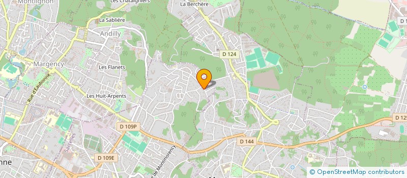 localisation de l'entreprise HORUS 4 à SOISY-SOUS-MONTMORENCY