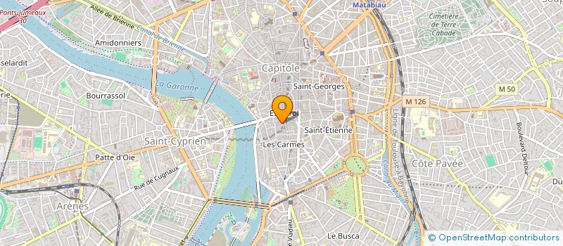 localisation de l'entreprise HORUS à TOULOUSE