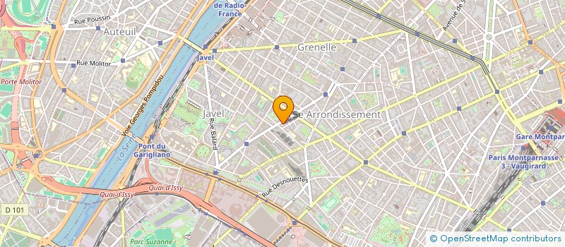 localisation de l'entreprise HORUS  PARIS