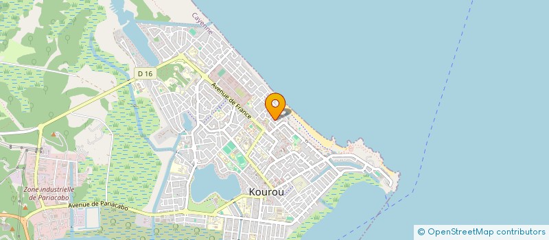 localisation de l'entreprise HORUS à KOUROU
