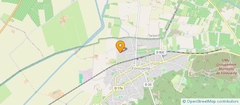 localisation de l'entreprise HORUS  FONTVIEILLE