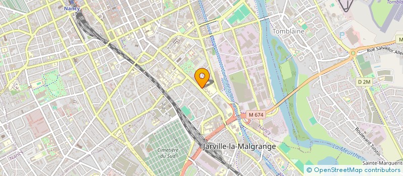 localisation de l'entreprise HORUS  NANCY