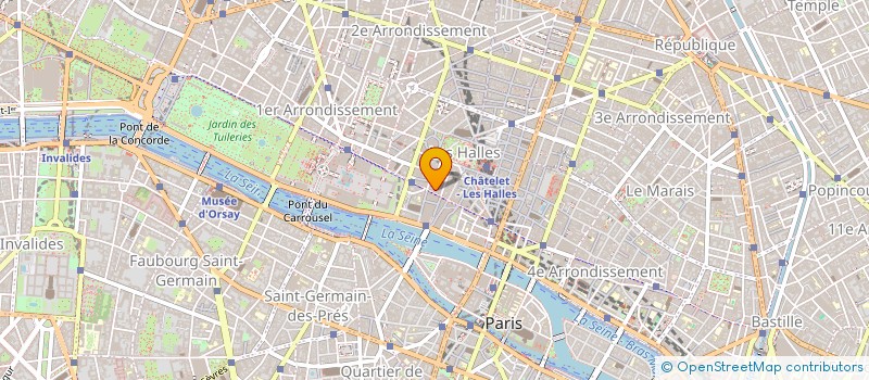 localisation de l'entreprise HORUS BUSINESS COMPANY  PARIS