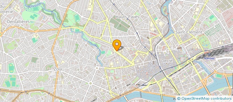 localisation de l'entreprise HORUS CONSEILS à NANTES