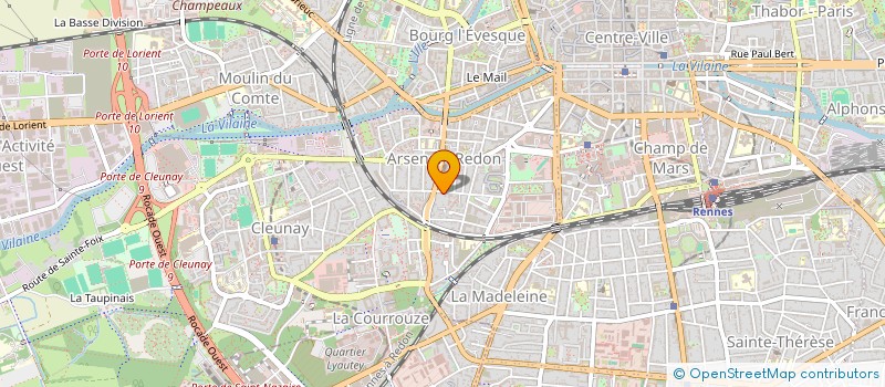 localisation de l'entreprise HORUS COURTIER EN ASSURANCE  CESSON-SEVIGNE