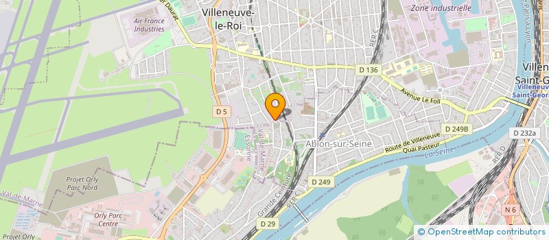 localisation de l'entreprise HORUS CYBER CONSEILS à CHOISY-LE-ROI