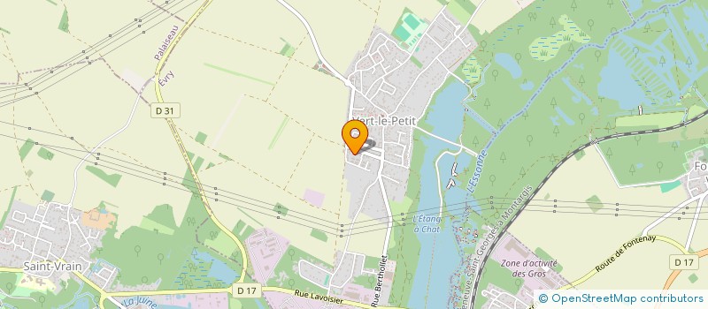 localisation de l'entreprise HORUS DESIGN ET CONSTRUCTION  VERT-LE-PETIT