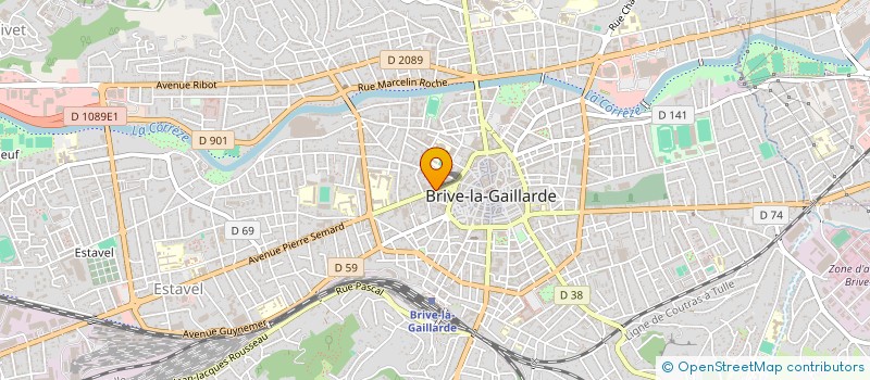 localisation de l'entreprise HORUS FLUIDES à BRIVE-LA-GAILLARDE