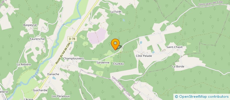 localisation de l'entreprise HORUS HERITAGE SERVICES  THIVIERS