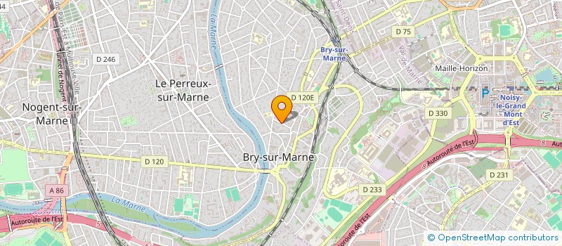 localisation de l'entreprise HORUS IMMO  BRY-SUR-MARNE