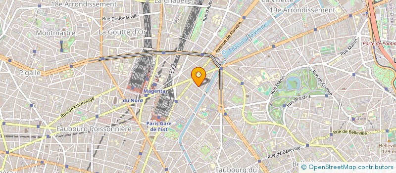 localisation de l'entreprise HORUS IMPACT HOLDING à PARIS